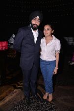 Taranpreet Singh with Japinder Kaur Baweja on location of Film Zaalim Dilli in Cavalli Club, Mumbai on 20th May 2013.JPG